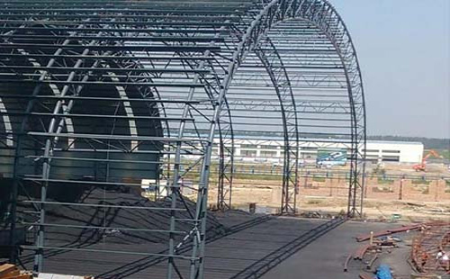 白银白银钢结构安装